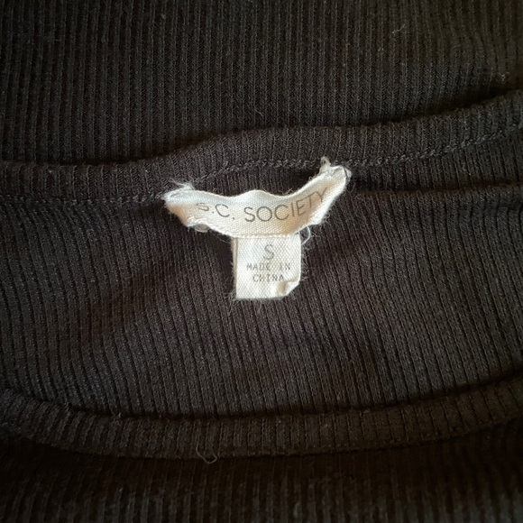 Teen Small Black Top S.C. Society - Picture 2 of 3